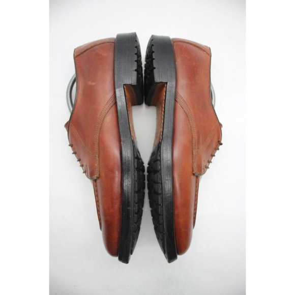 Allen Edmonds Dellwood Oxfords Men\'s 11.5 A Narrow Brown Leather Lace up Casual main image 4